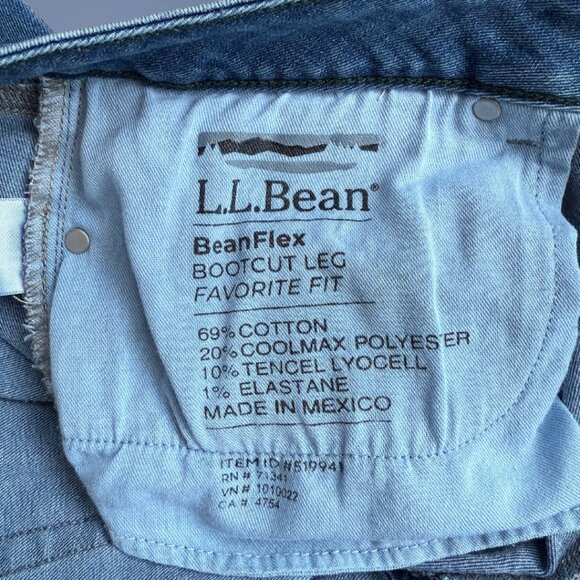 L.L. Bean Denim I Women's Size 22 I Bootcut Stretch Jeans - Picture 5 of 6